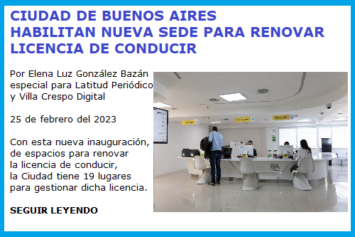 NUEVA SEDE LICENCIAS DE CONDUCIR